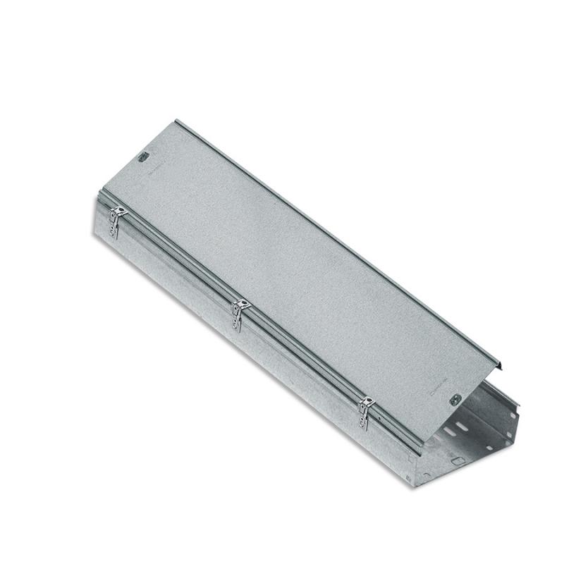 Hinged perforated cable tray IP20