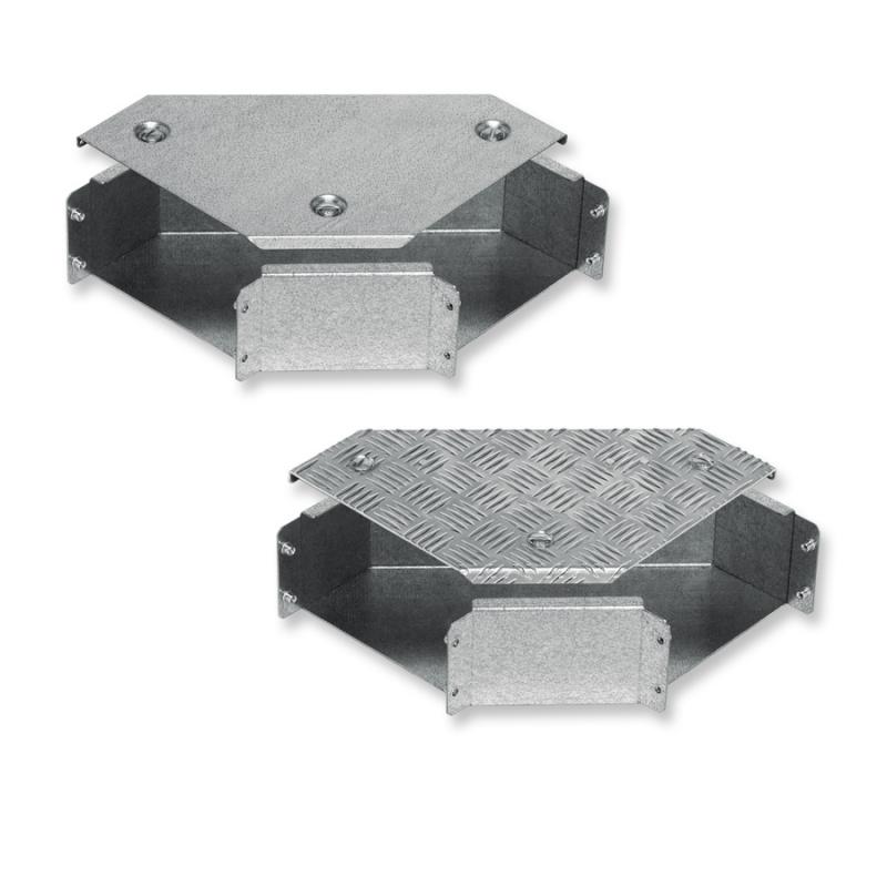 Flat 90°Elbow with Cover