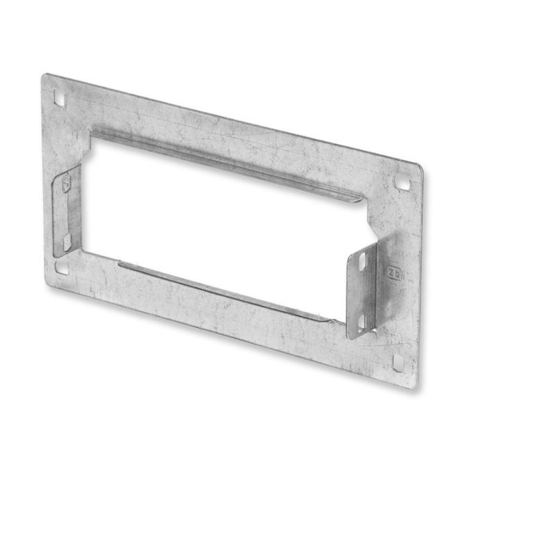 Flange for panel mount