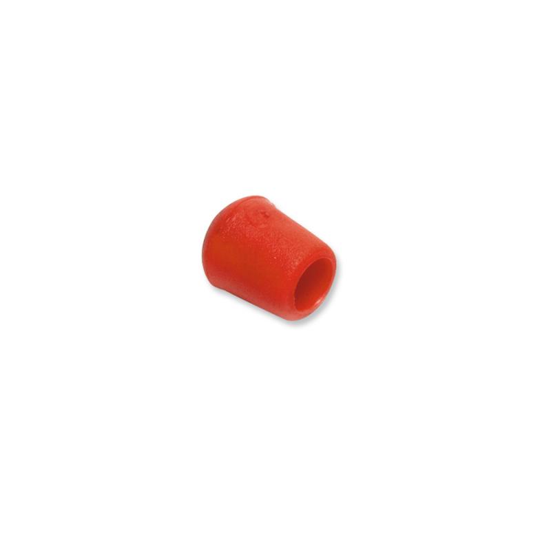 Threaded pin covering plug (red)