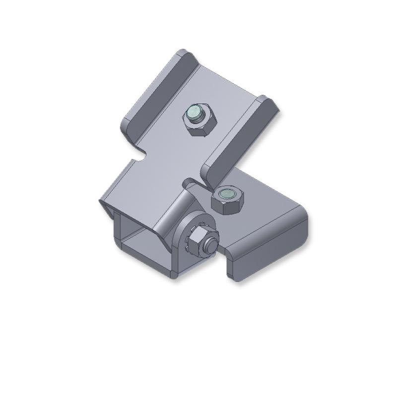 Joint for triangles with variable angle