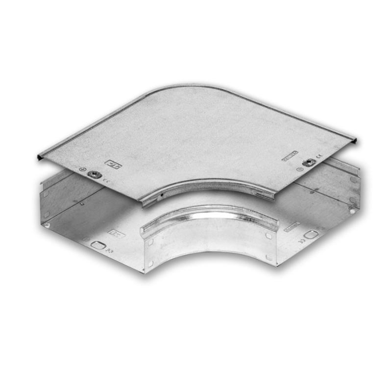 Flat 90° Elbow with Cover