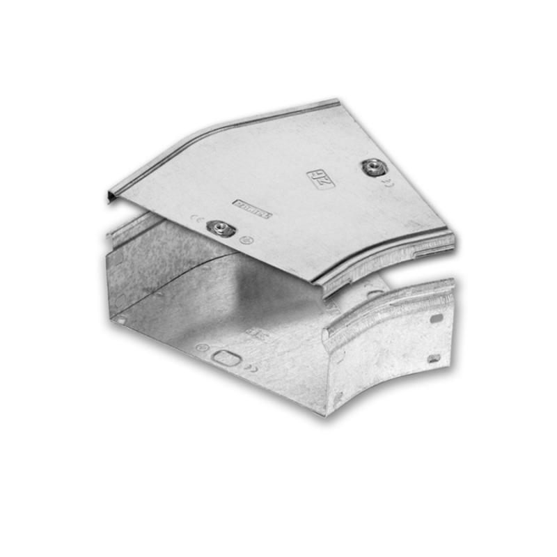 30° flat elbow with Cover