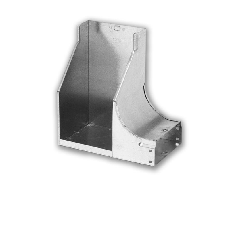 90° right rising skewed elbow without Cover