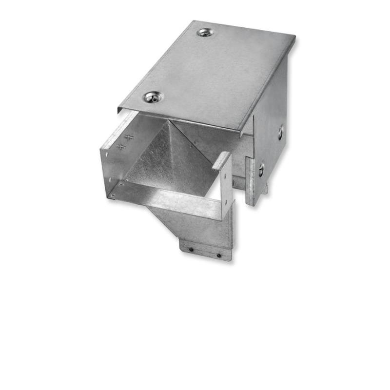 Descending skewed “T” junction with Cover