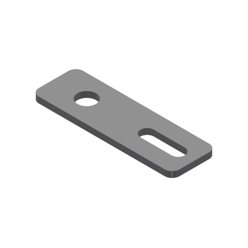 Plate for threaded elements