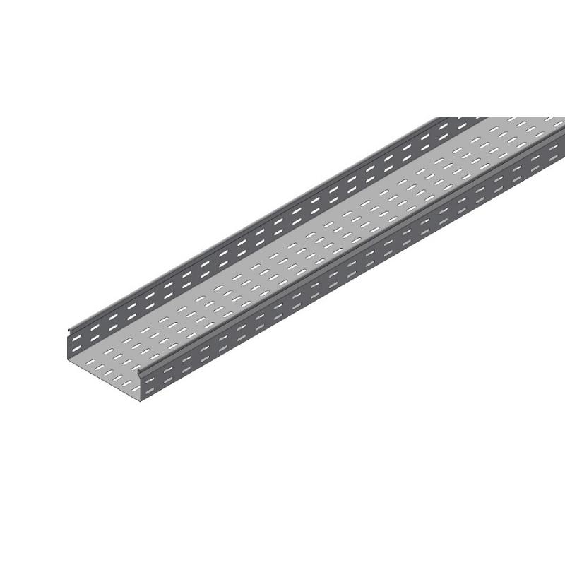 Cable tray for motorway tunnels