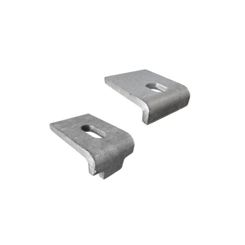Strut rail beam clamps